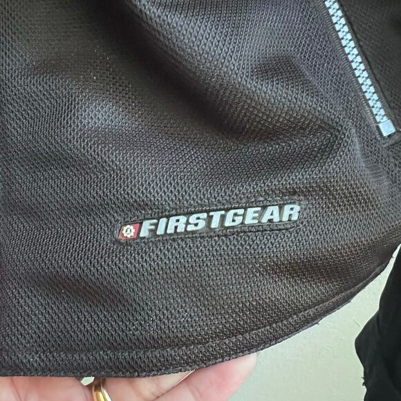 FirstGear Protective Armored Lined Mesh Motorcycle Riding Jacket Black Women 3XL - Picture 3 of 10